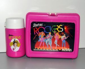 iconic Barbie Rockers Lunch Box