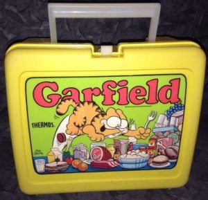 iconic Garfield Lunch Box