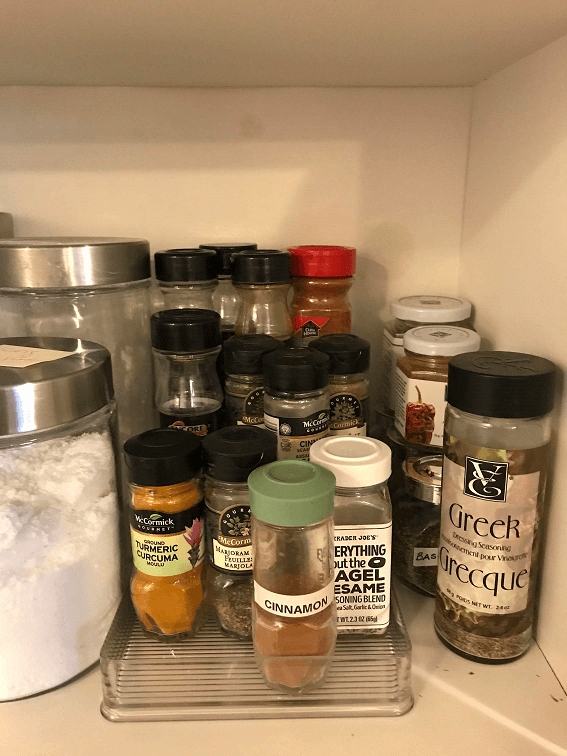 pantry before for kitchen organization