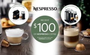 nespresso spring promo