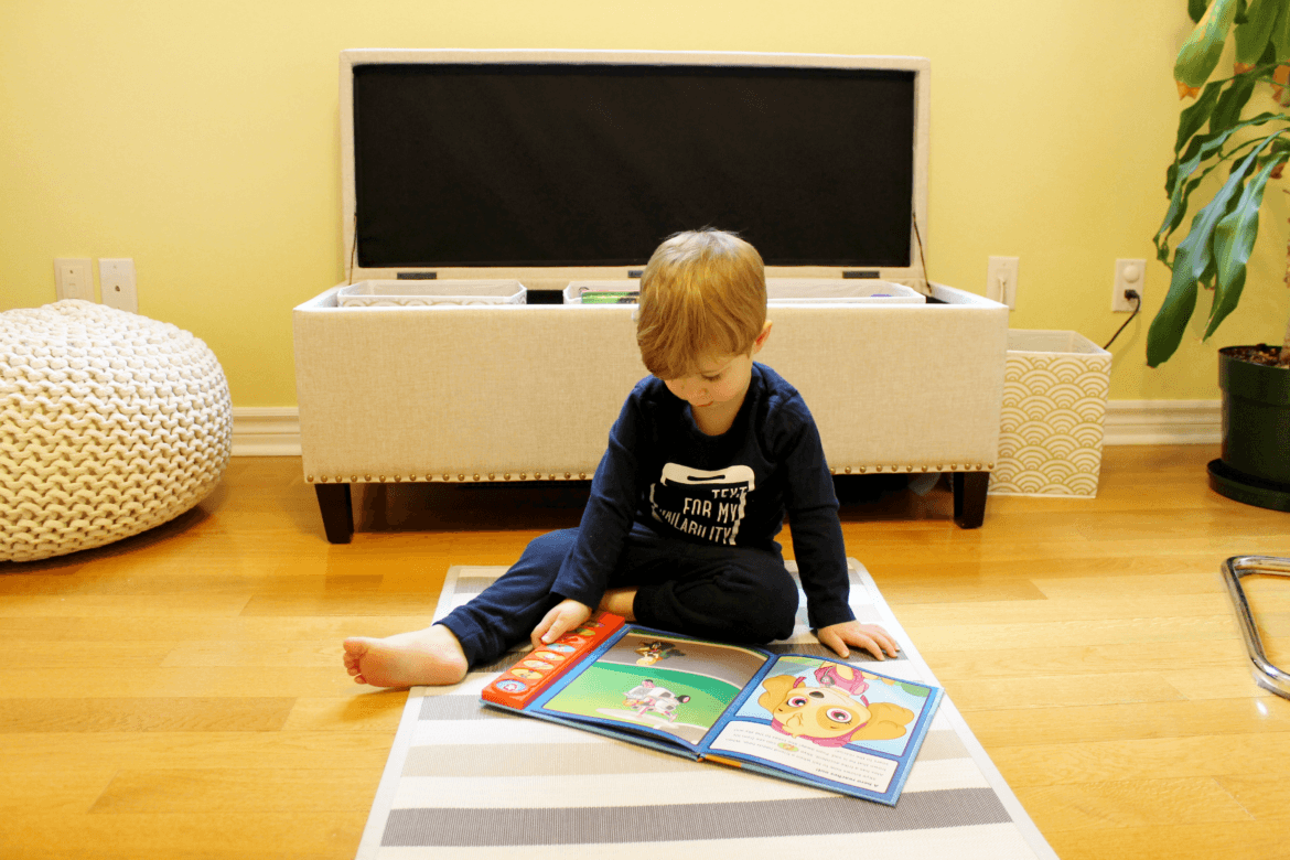 KSP Whitney Upholstered Storage Bench (Natural) Kitchen Stuff Plus